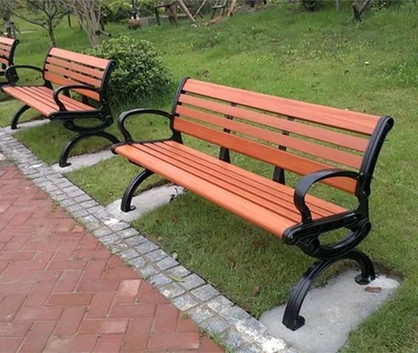 广州雅亭供应YT-S34环保木公园椅户外休闲椅