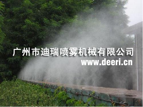 生态植物园喷雾系统造雾降温系统