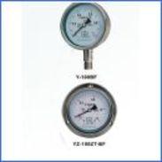 不锈钢压力表--Y-100BF不锈钢压力表