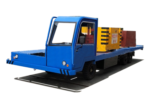 15吨电动平板搬运车，单人驾驶电动平板货车