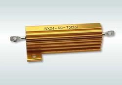 厂家直销RX24黄色金属铝壳电阻，RXLG白色梯形铝壳电阻
