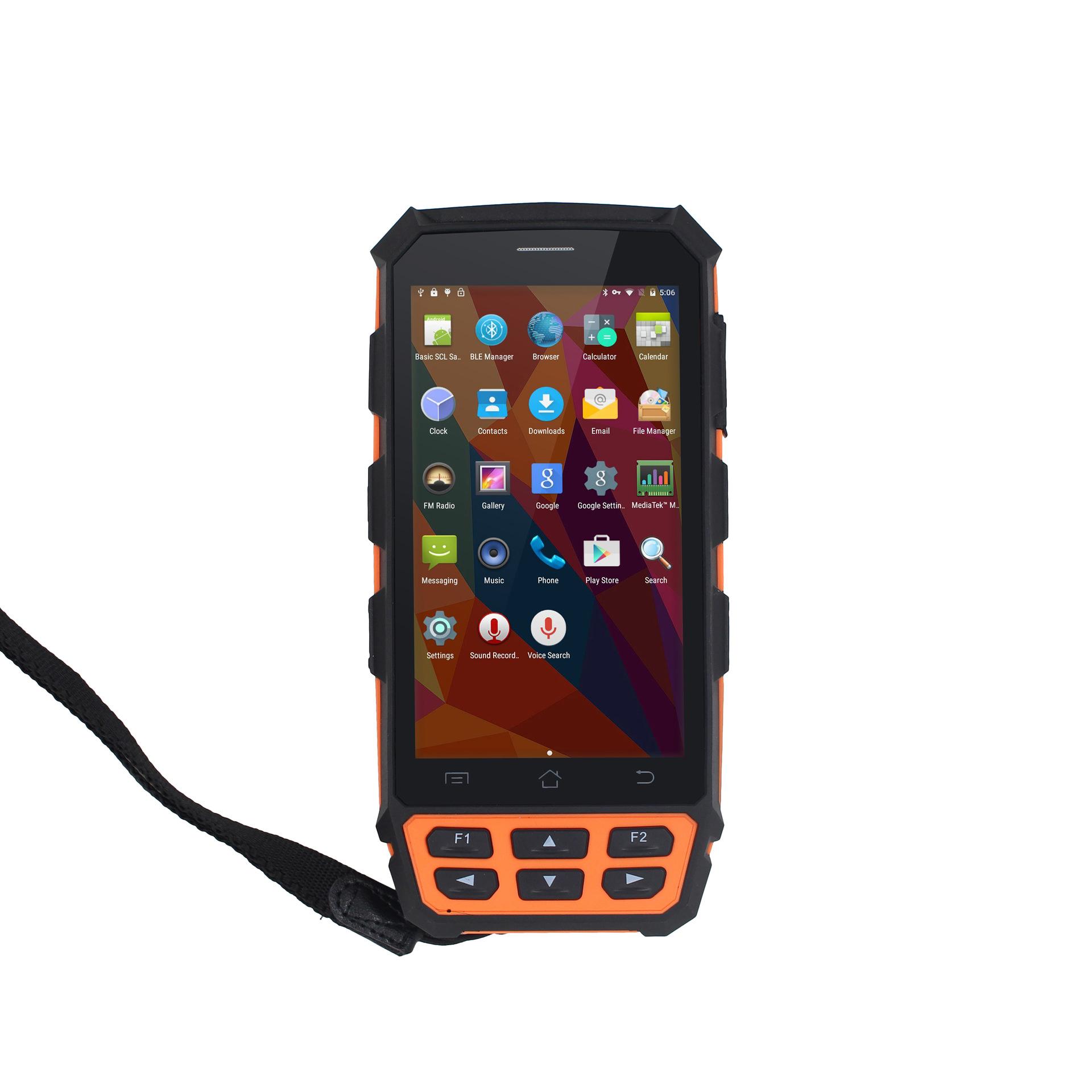 带lora模块5.5寸安卓手持机PDA远距离zigbee数据传输无线采集终端