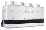 蒸发式冷凝器，用于食品、啤酒、化工等行业制冷系统
