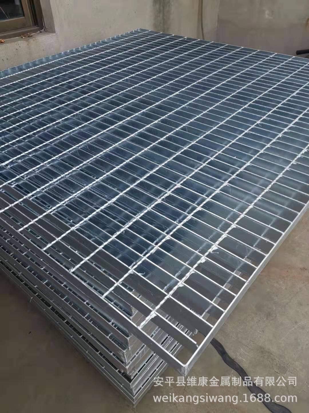 电厂平台钢格栅板 热镀锌钢格板 沟盖板