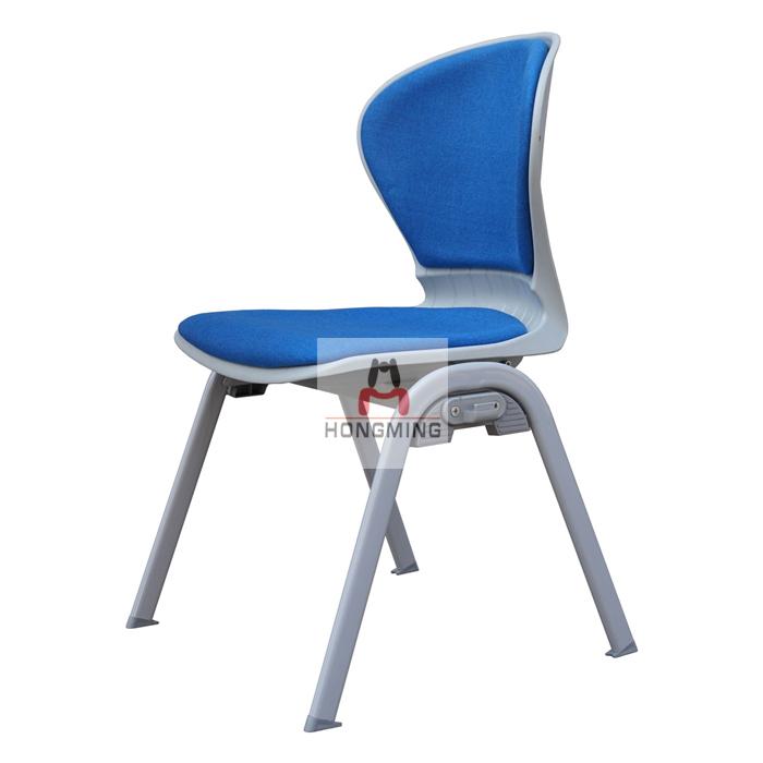 塑胶学生椅 塑钢学生椅 培训室阅览室用椅 图书馆塑料椅