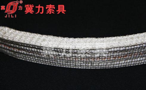 白色扁平合成纤维吊装带国家标准-冀力索具