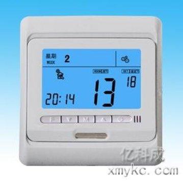 供暖温控器厂家 供暖温控器批发 智能可编程液晶温控器