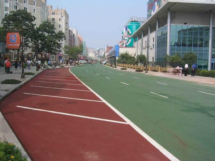 ​北京路面改色剂让沥青路面快速换新颜