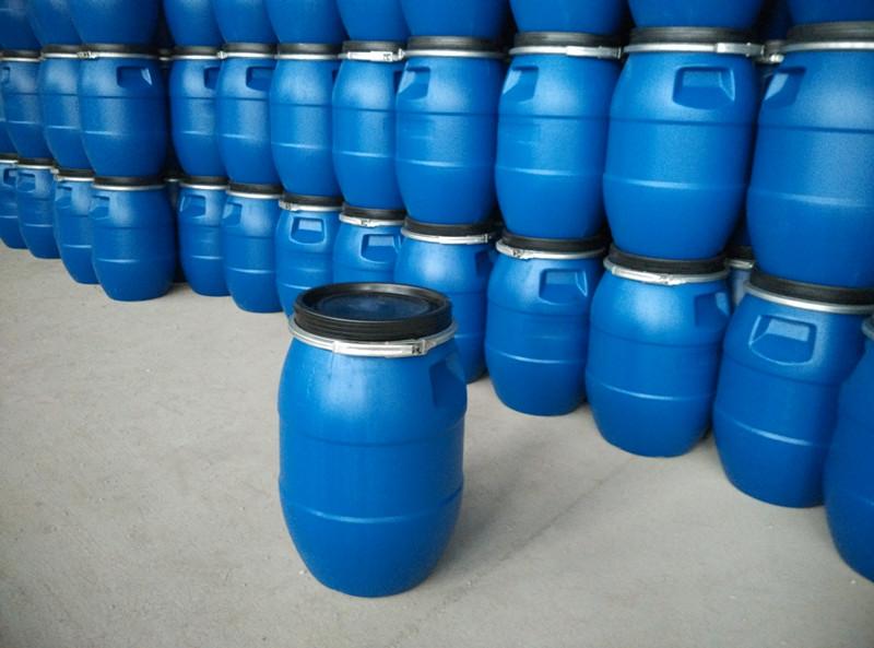 30公斤蓝色大盖子塑料桶