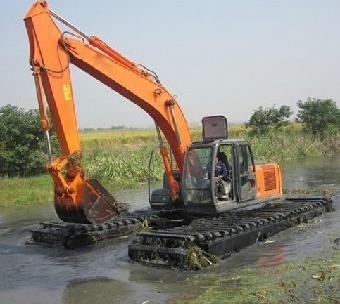 辽宁水陆两用挖掘机出租湿地挖掘机租赁销售