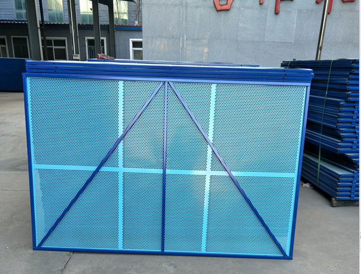 厂家生产 新型建筑爬架网 半米字框架板网 防腐防滑钢制防护网