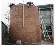 50米砖砌烟囱新建，砌筑砖烟囱，专业砌筑砖烟筒