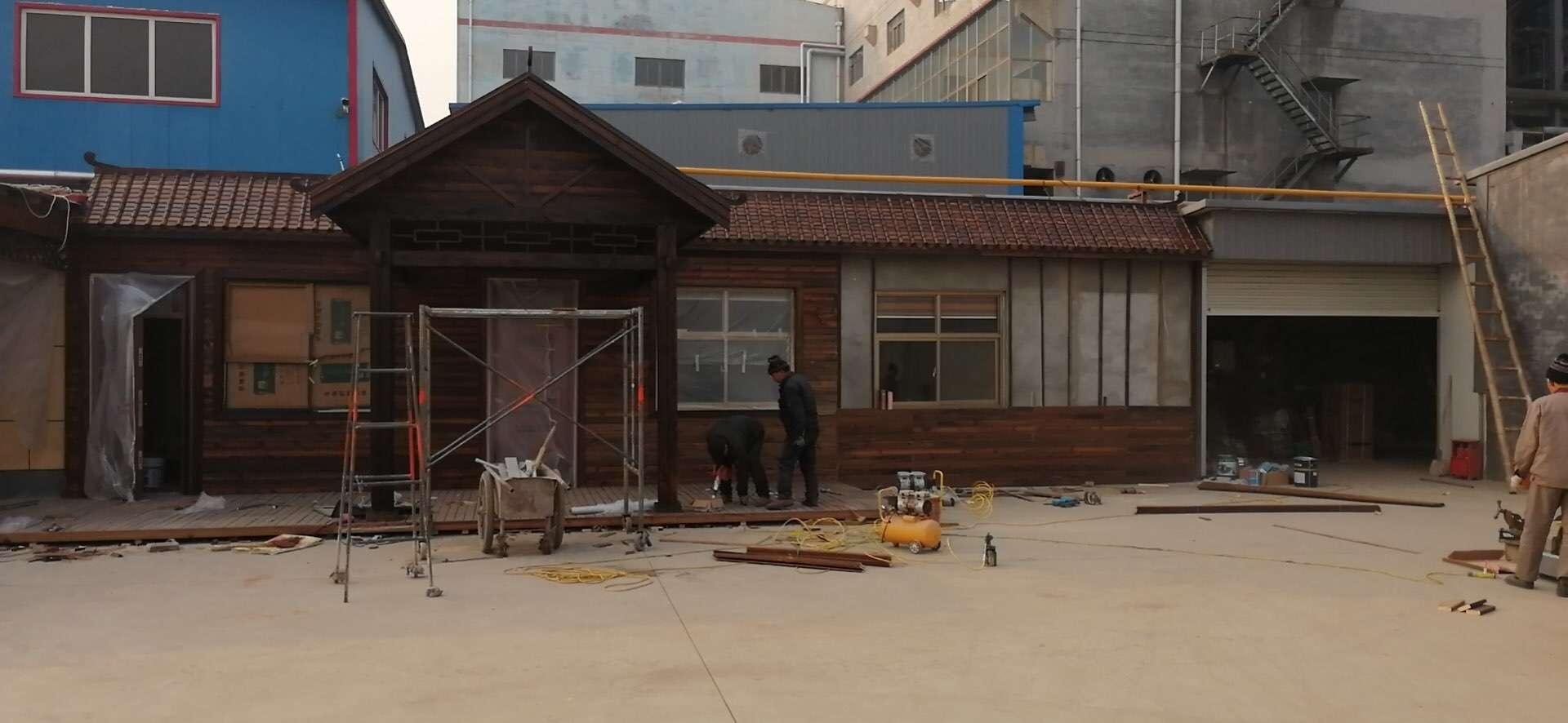 忻州碳化木廊架 忻州碳化木花架