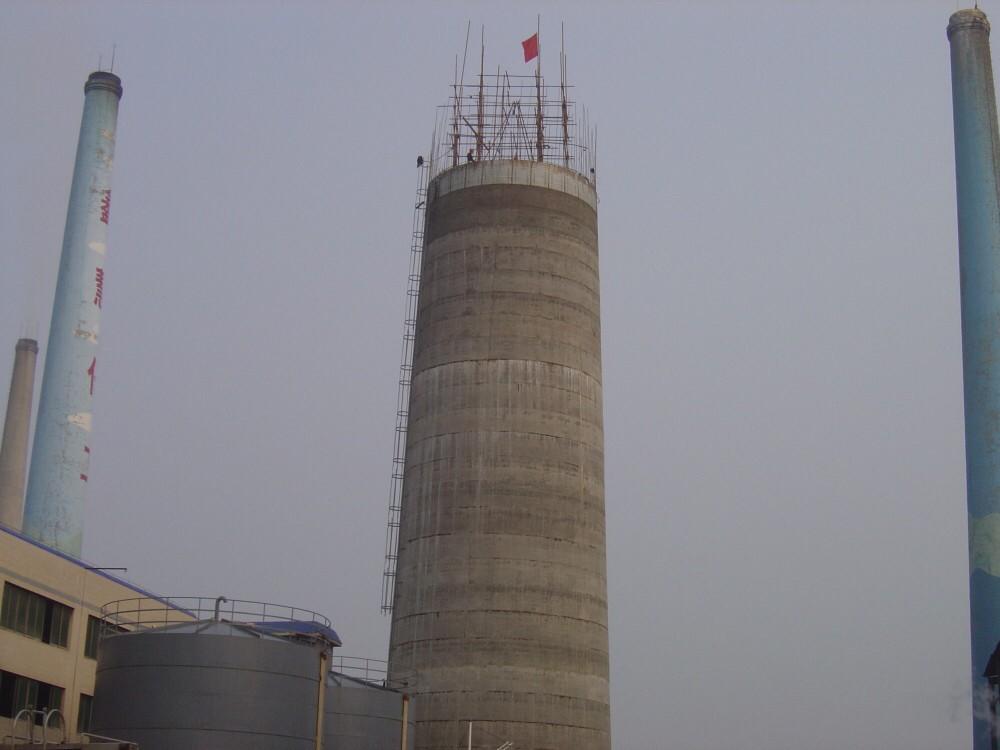 江苏滑模烟囱公司-南京钢筋混凝土烟囱新建施工队