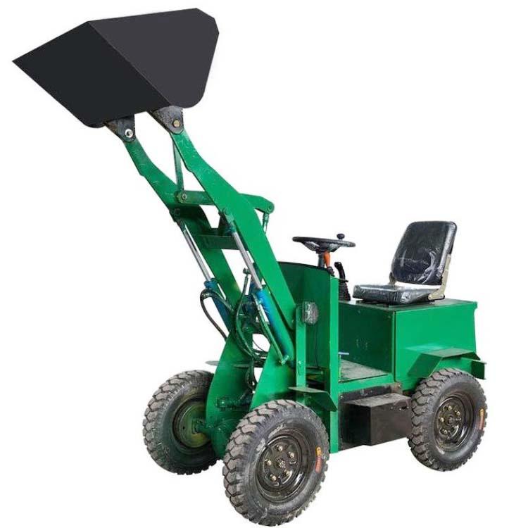 ​新型全电动装载铲车 小型工程转载机 养牛厂用铲粪铲车