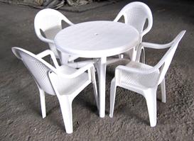 大排档塑料桌椅休闲塑料桌椅