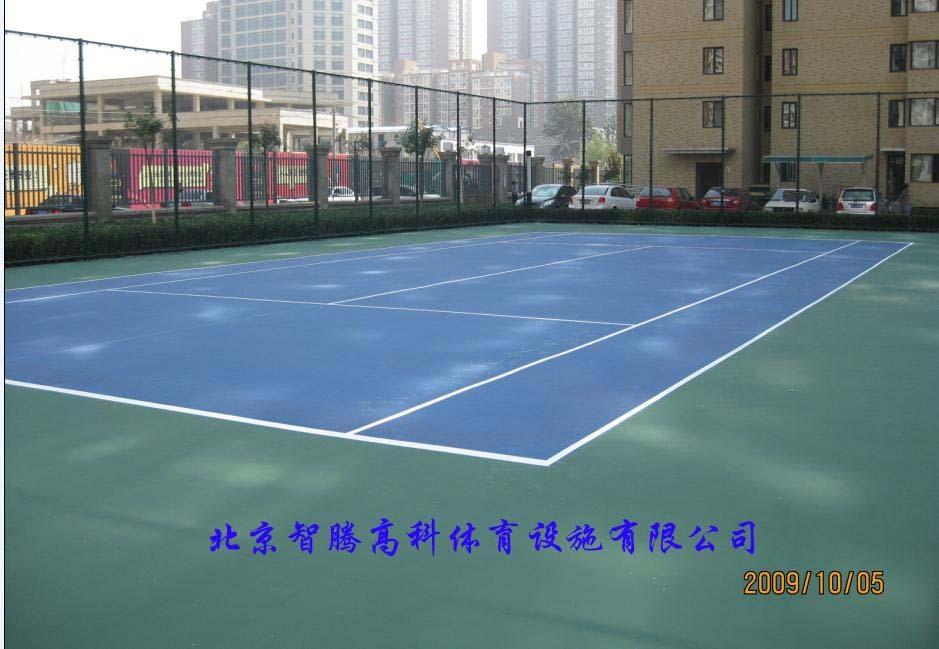 北京丙烯酸网球场施工丙烯酸篮球场地施工塑胶网球场施工