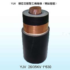 郑州电缆厂供应YJV62 1*70电缆
