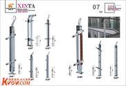 **夹木立柱，楼梯立柱，不锈钢立柱