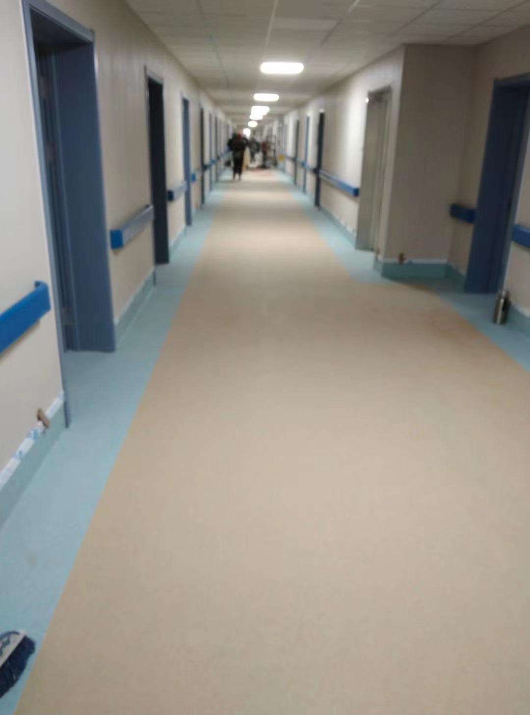 医院塑胶地板 PVC塑胶地板 弹性地板厂家 幼儿园地板