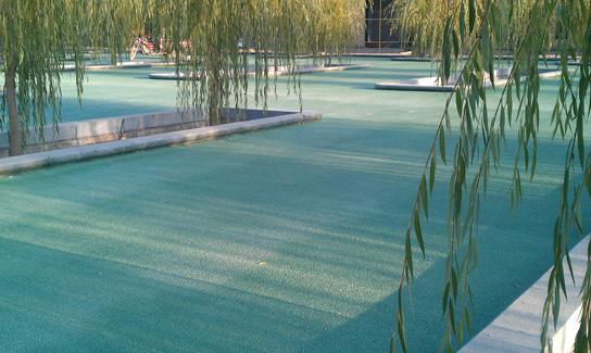 安徽彩色透水地坪、生态透水砼、生态透水沥青材料施工