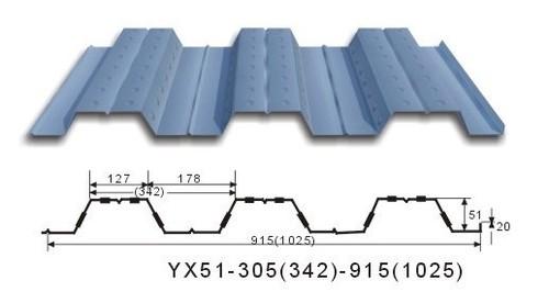杭州YX51-342-1025压型钢板