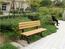 甘肃平凉公园椅厂家定制塑木铝合金园林休闲座椅