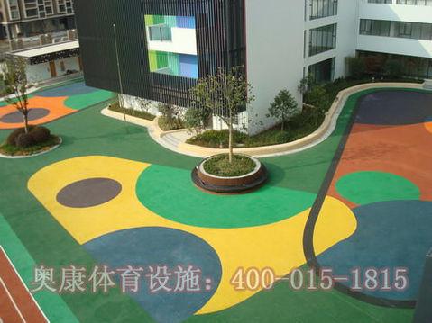 天津幼儿园橡胶地板（现场摊铺）