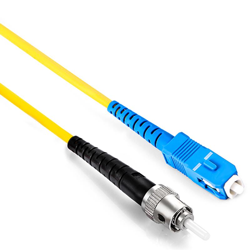 胜为电信光纤跳线 ST-SC单模单芯收发器尾纤 3米
