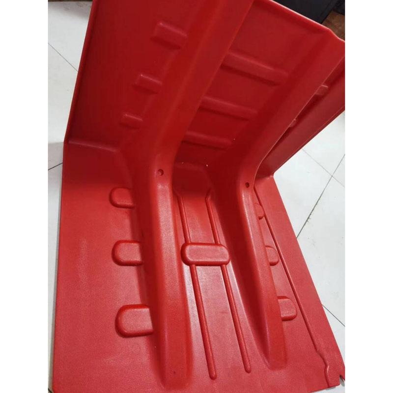 L型红色塑料防洪挡水板防汛板75公分高防洪板防汛必备天津地区
