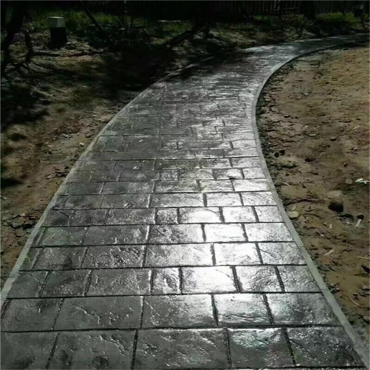 新疆仿石艺术地坪模具混凝土压花路面材料强化剂脱模粉
