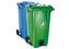 榆林环保分类果皮箱 120升四色分类塑料垃圾桶厂家低价供应
