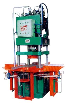 YZH100-600D型液压花砖机--建筑垃圾制砖机