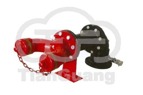 天广墙壁式消防水泵接合器（简易型）