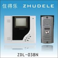 免提单户型黑白可视对讲门铃ZDL-038N