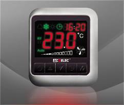 艾美力克AE-Y369C（银）彩色液晶地热温控器