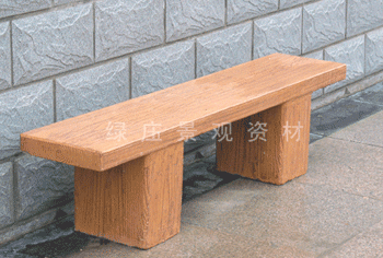 平板凳,仿木凳,休憩桌椅
