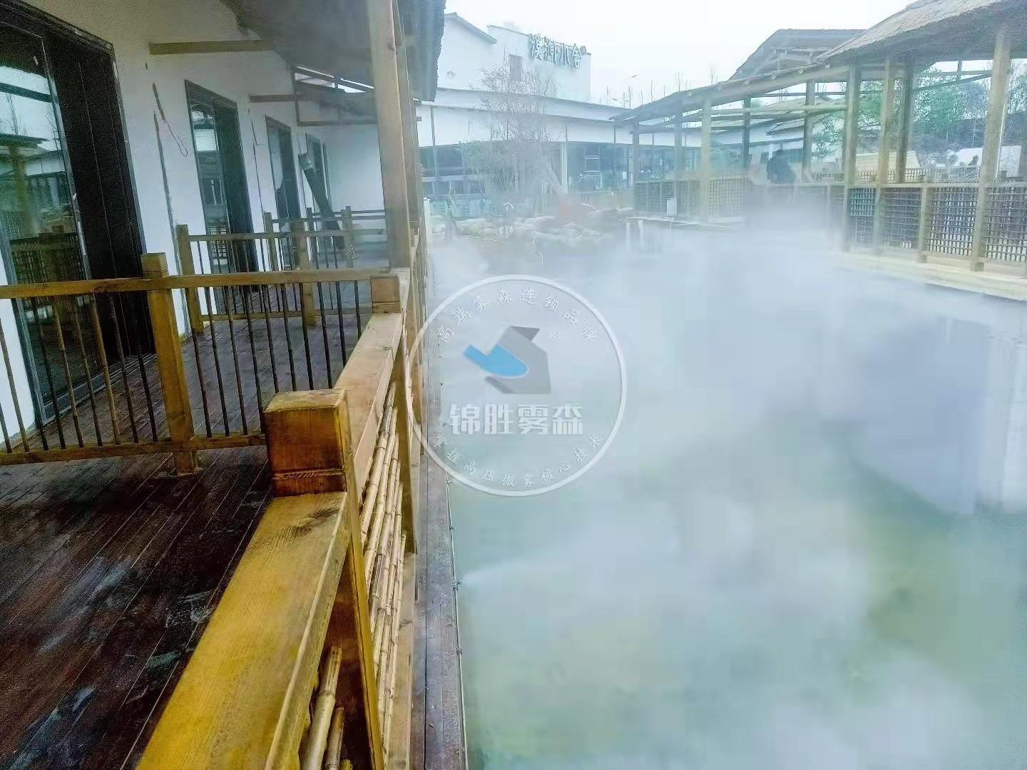 山西锦胜雾森雾森造景人造雾餐厅高压喷雾
