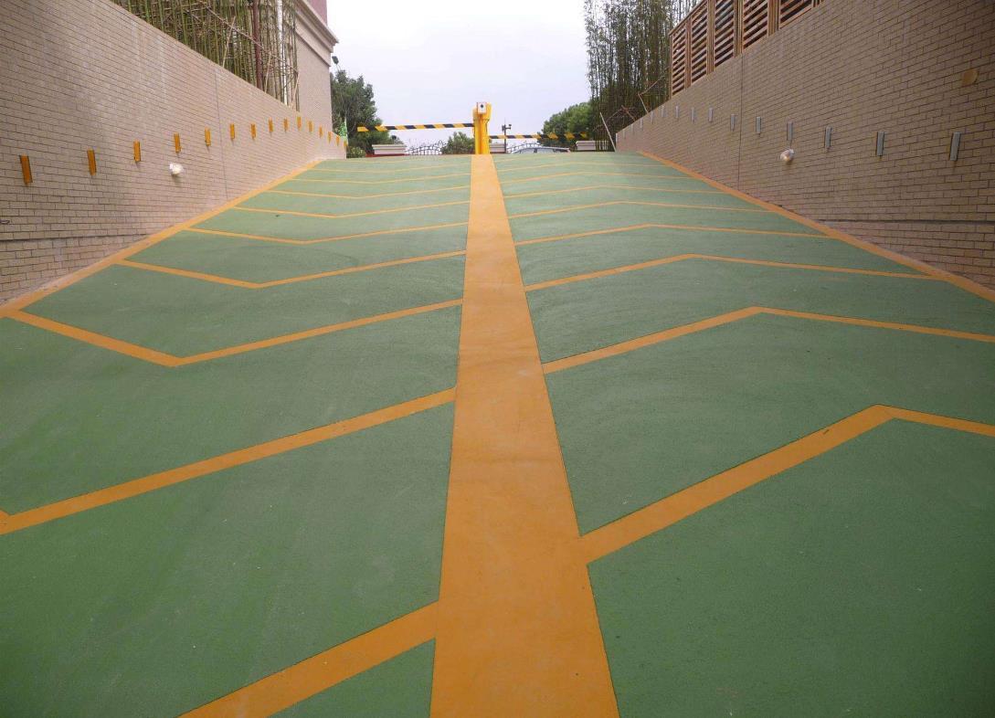 深圳彩色沥青路面，彩色透水混凝土地坪价格