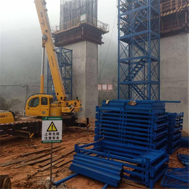 厂家供应生产建筑梯笼施工梯笼框架梯笼