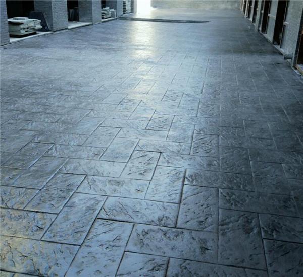 上海彩色压花地坪材料 混凝土压印模具厂家