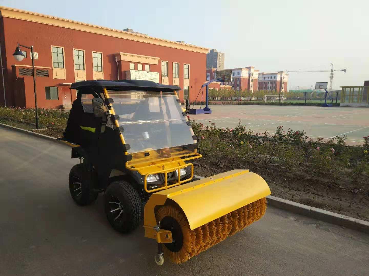  辽宁小型除雪车FH-150ATV驾驶式燃油除雪车供应