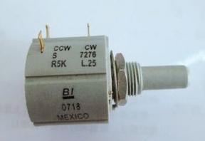 CCW CW S 7276 R1K L.25 BI多圈电位器 R1K R2K R5K R10K