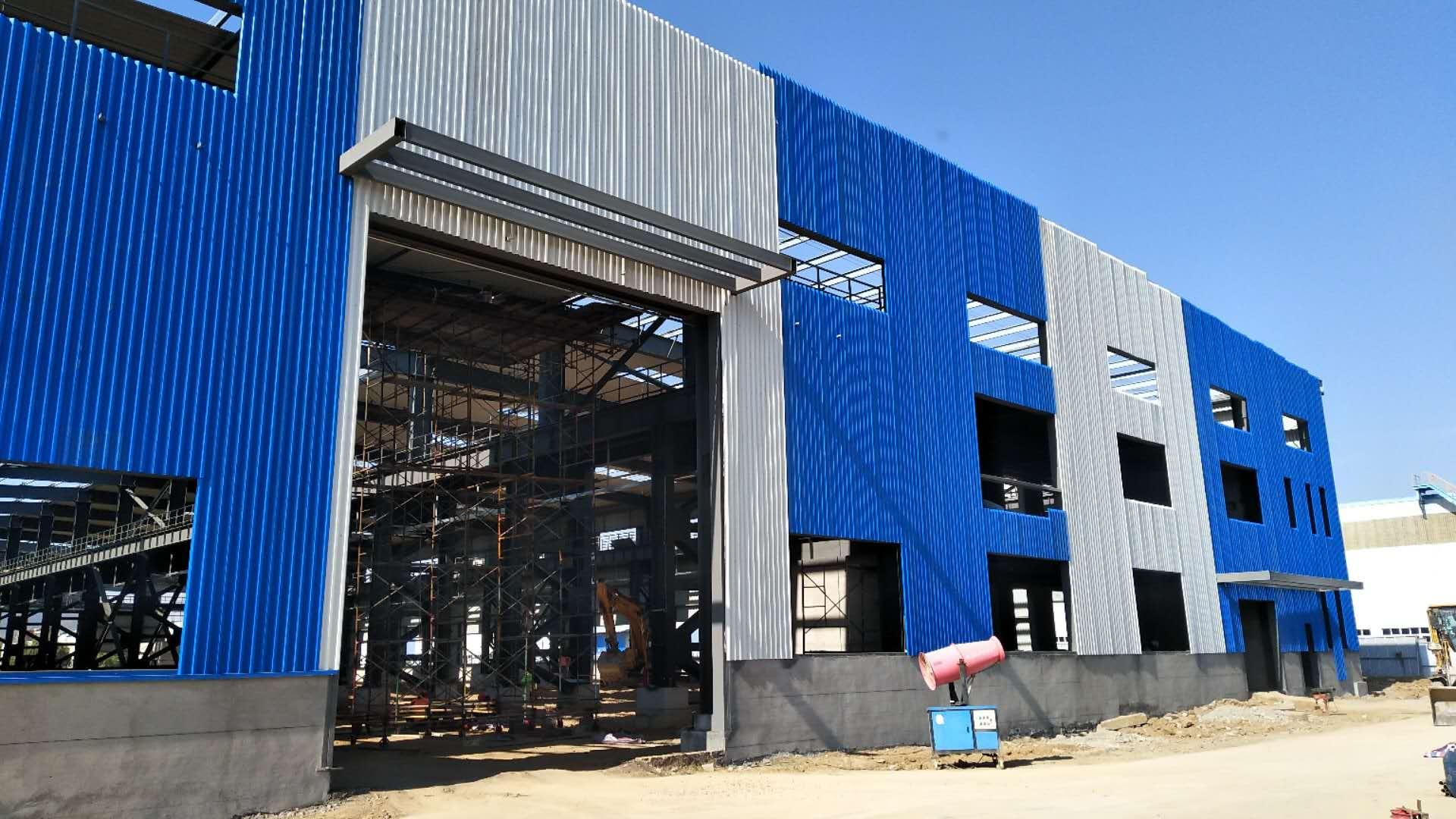 青岛钢结构厂房设计，加工，安装