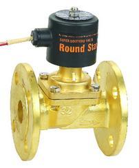 销售RoundStar圆星电磁阀高温蒸汽零压差活塞直动式电磁阀余姚市仪表四厂制造
