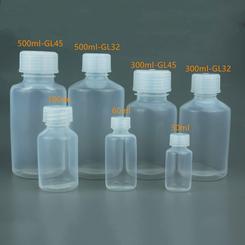 GL45瓶口PFA试剂瓶耐腐蚀聚四氟乙烯样品瓶100ml