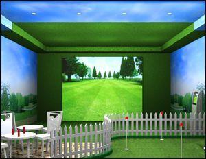 广州室内模拟高尔夫球场建设，高尔夫人造果岭铺设，专业高尔夫球场供应