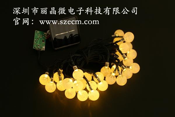 供应LED灯串闪烁芯片，灯串闪灯IC，八种闪烁模式-深圳市丽晶微电子