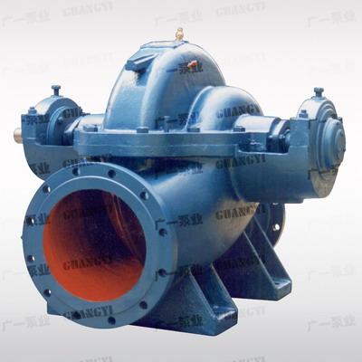 广州-广一水泵-单级双吸中开式离心泵-机械密封-轴承-轴-叶轮-变频供水设备