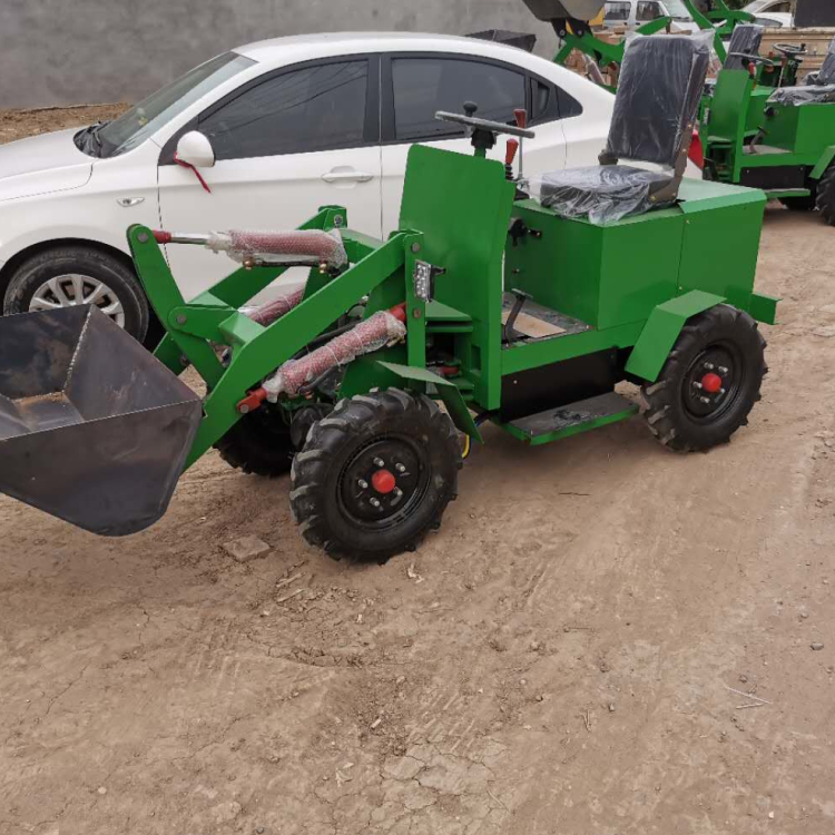 ​农用电动装载机 小型电动铲雪机 纯电动推土机